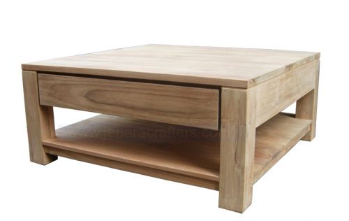 COFFEE TABLE 1 DRW MINIMALIST 80